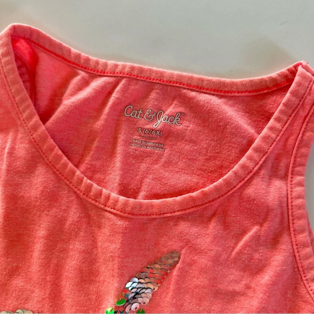 Cat & Jack Palm Sequin Tree Tank
